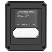 4 szt. 3000mAh akumulatorki zamienne + ładowarka USB do konsoli Xbox One / Xbox One S/Xbox One X/kontroler Xbox One Elite gamepady bateria 5